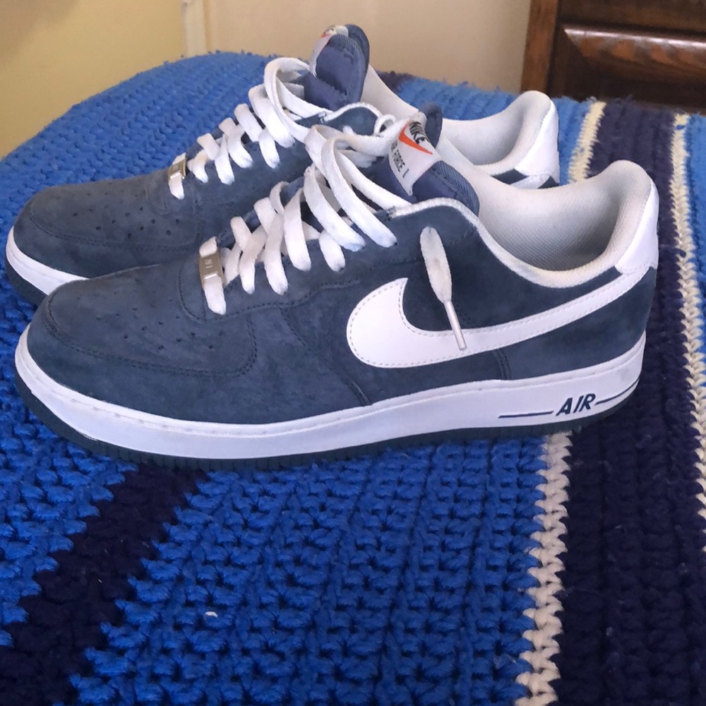 🔥Air Force Ones!!!!! Suede Blue, Low Cut!!!!!🔥